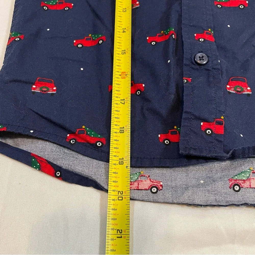 The‎ Children's Place Blue Shirt with Red Car Print